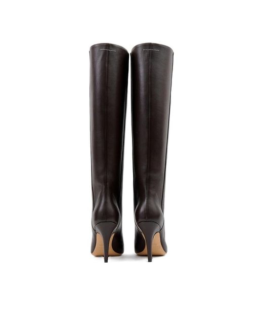 MM6 by Maison Martin Margiela Heeled Boots in het Brown