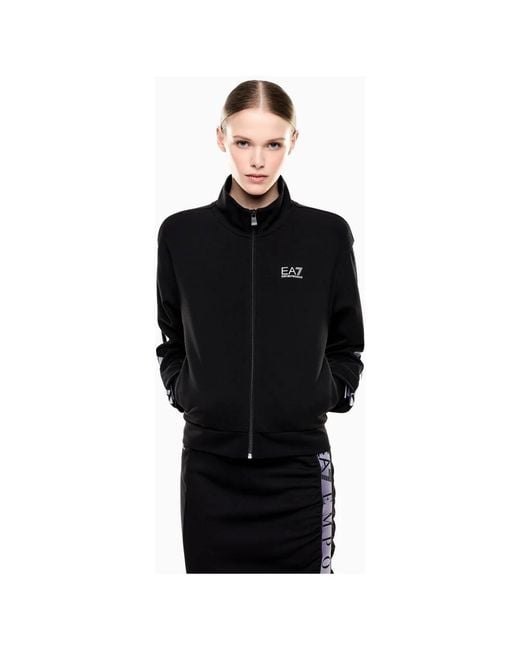 Zip-Throughs di EA7 in Black