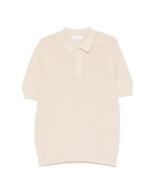 Lardini Natural Polo Shirts for men