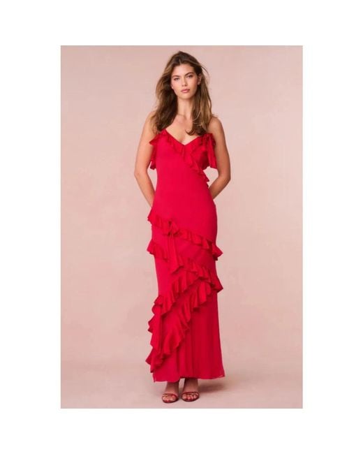 LoveShackFancy Red Party Dresses