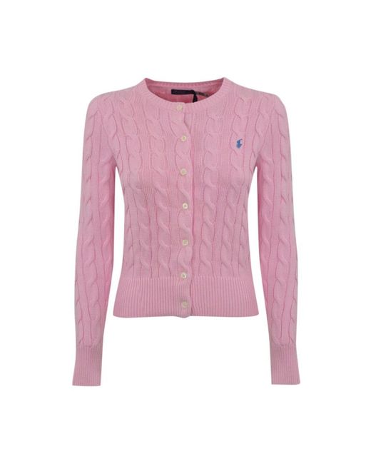 Cardigans di Polo Ralph Lauren in Pink