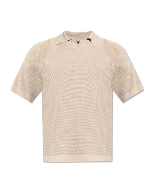Tops > polo shirts Giorgio Armani pour homme en coloris Natural