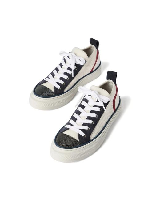 Brunello Cucinelli White Trainers
