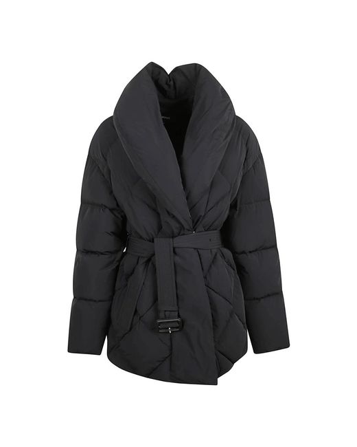 Mackage Down Belted Jacket in het Black