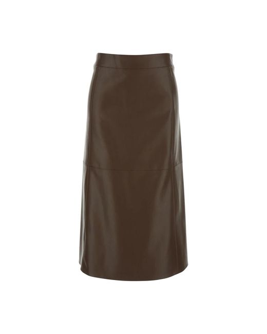 Midi Skirts Max Mara de color Brown