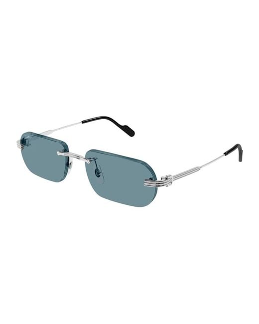 Cartier Blue Sunglasses for men