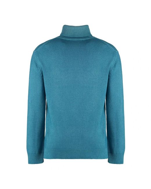 Malo Blue Cashmere Knitwear for men