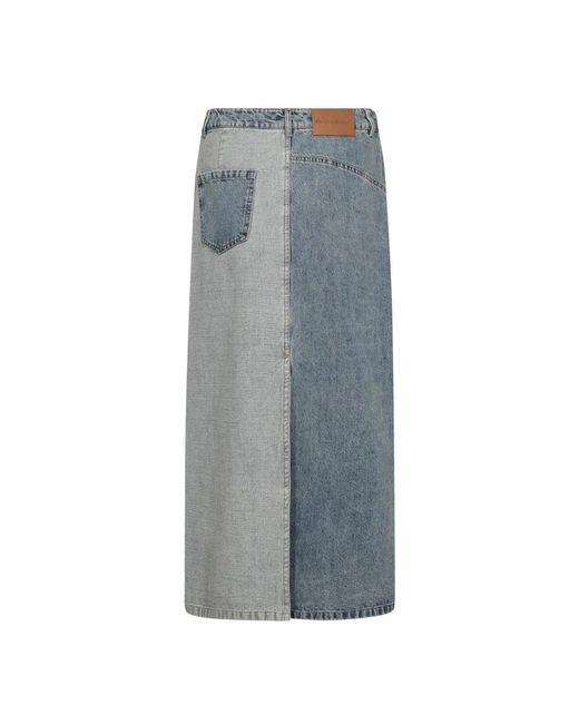 co'couture Gray Denim Skirts