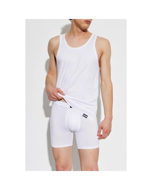 DSquared² Tops ,Wit ,Top in het White voor heren