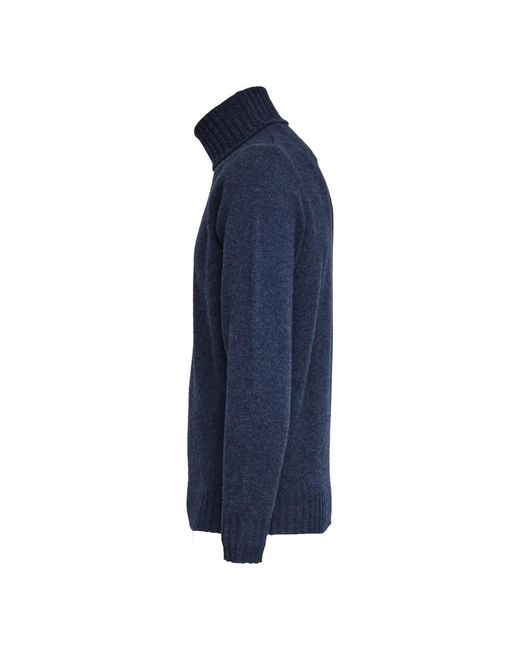 FILIPPO DE LAURENTIIS Blue Turtlenecks for men
