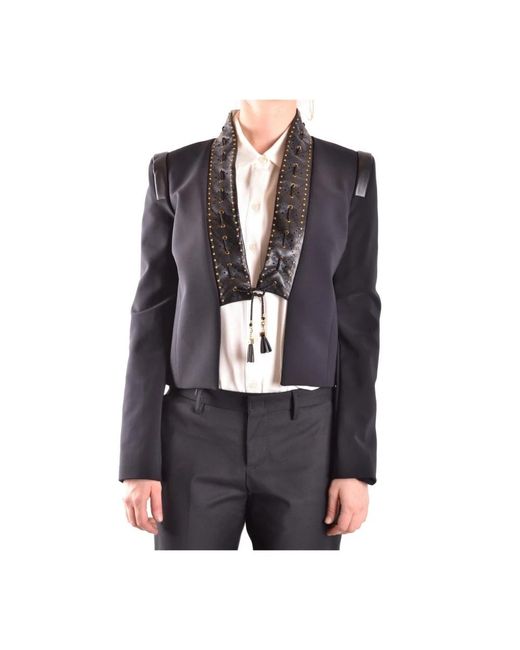 Elisabetta Franchi Gray Blazers