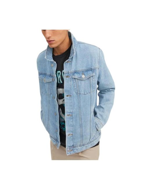 Jack & Jones Jjijean Jas in het Blue voor heren
