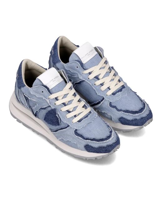 Philippe Model Blue Sneakers
