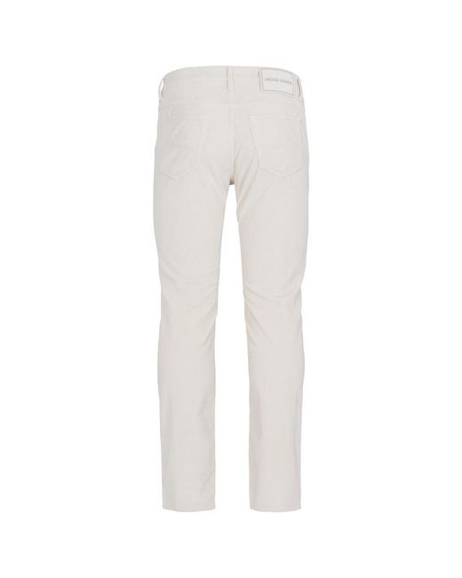 Jacob Cohen White Slim-Fit Jeans for men