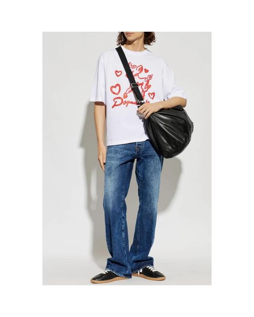 DSquared² White T-Shirts for men