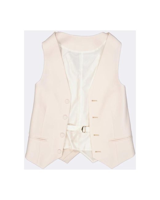 Fendi Vests in het Natural