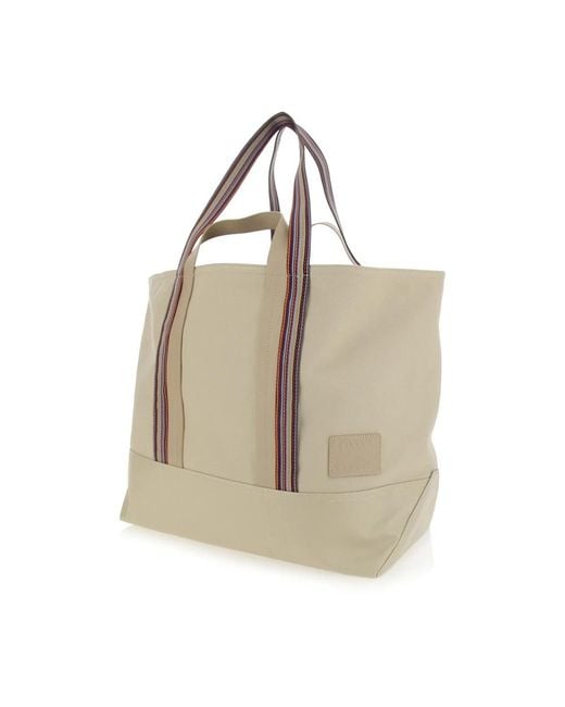 Paul Smith Natural Tote Bags for men