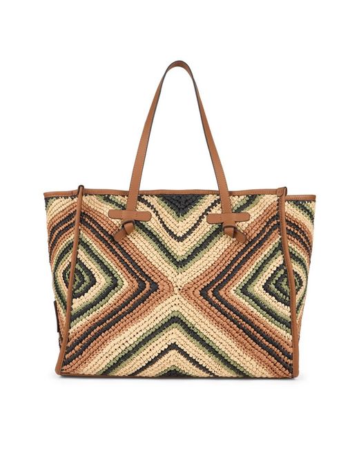 Gianni Chiarini Metallic Tote Bags