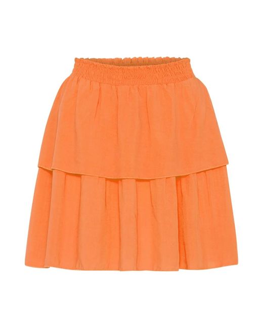Short Skirts American Dreams en coloris Orange