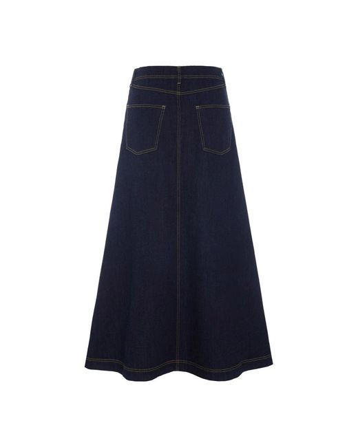 Bitte Kai Rand Blue Denim Skirts