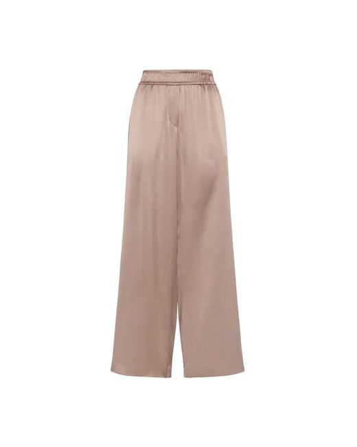 Wide Trousers Brunello Cucinelli de color Brown