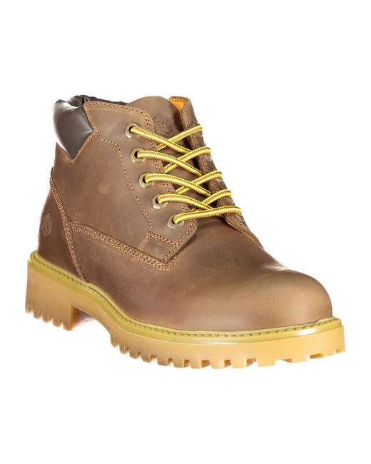 Lumberjack Brown Lace-Up Boots for men