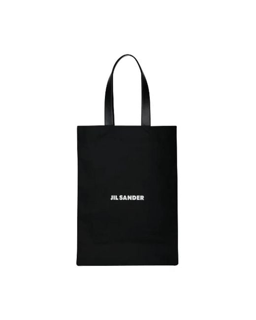 Cotone totes di Jil Sander in Black da Uomo