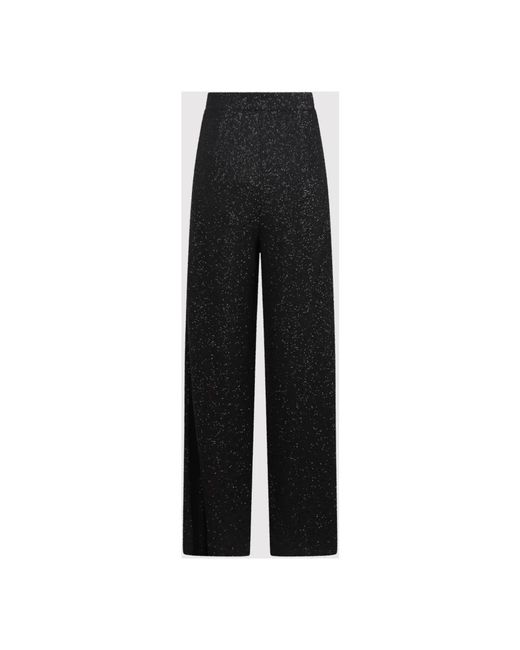 Max Mara Black Straight Trousers