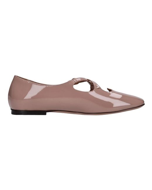 A. BOCCA Pink Flache Schuhe