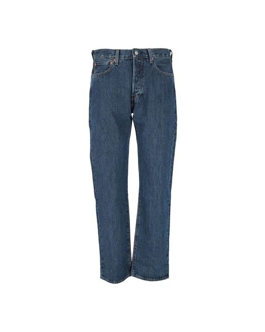 Levi's Blue Straight Jeans for men