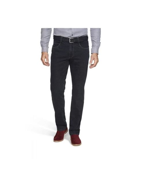 Meyer Blue Straight Fit Jeans for men