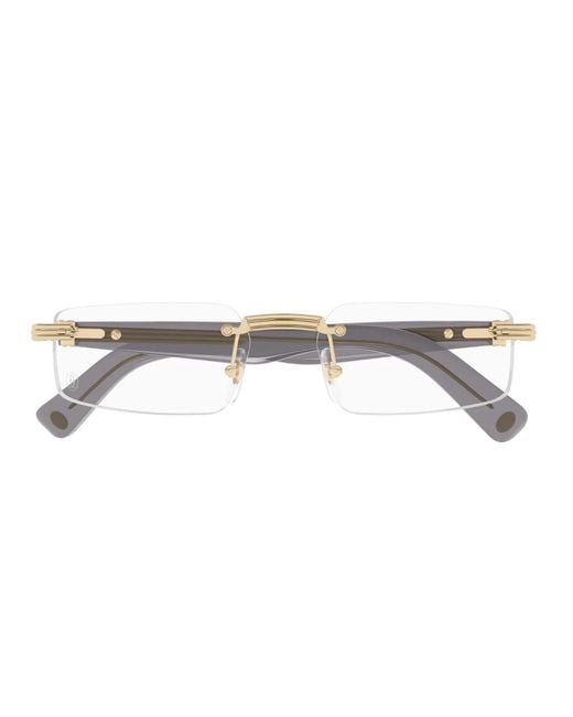 Cartier Metallic Glasses for men