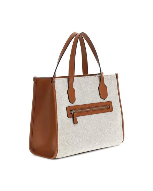Tote Bags di Guess in Brown