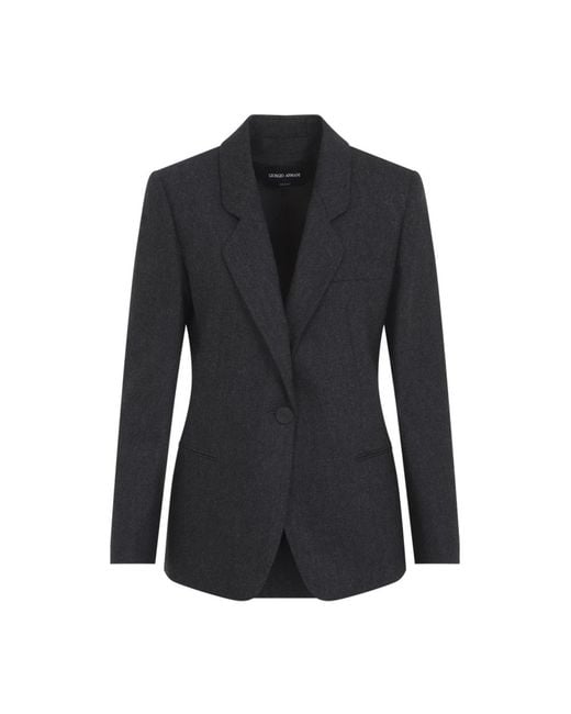 Giorgio Armani Black Blazers