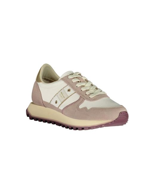 Blauer Multicolor Sneakers