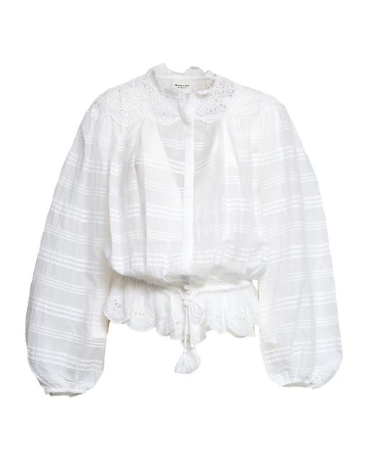Isabel Marant White Blouses