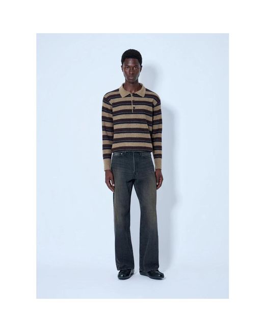 Ssstein Blue Loose Fit Jeans for men