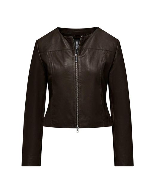 Bomboogie Black Leather Jackets