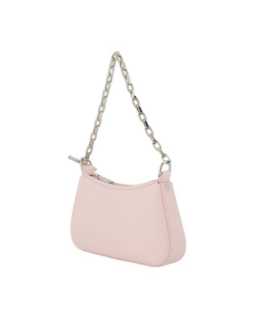 McQueen Pink Shoulder Bags