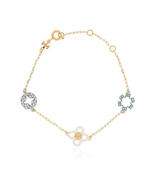 Tory Burch Metallic Charm-Armband