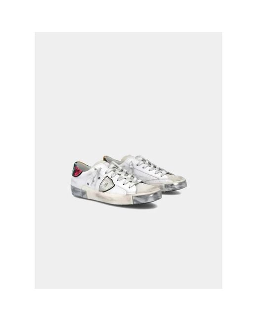 Philippe Model White Sneakers