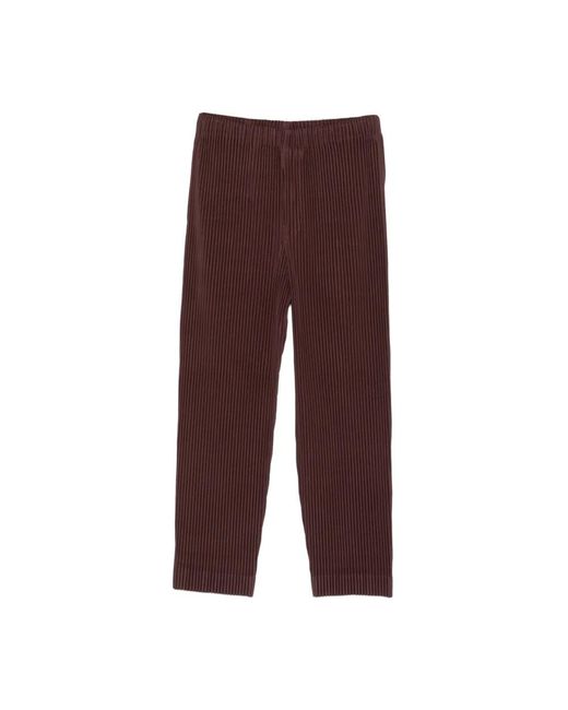 Issey Miyake Brown Wide Trousers for men