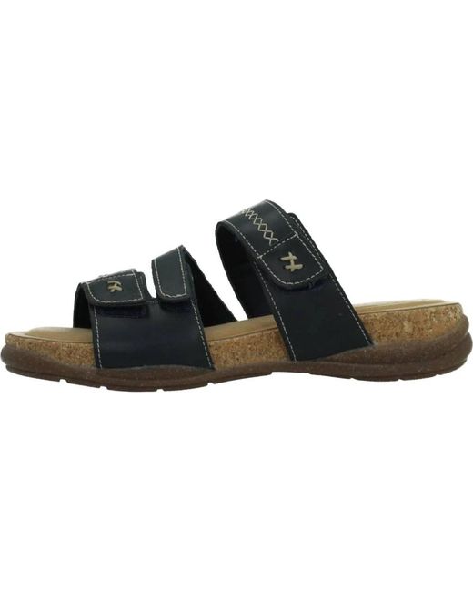 Sliders di Clarks in Black