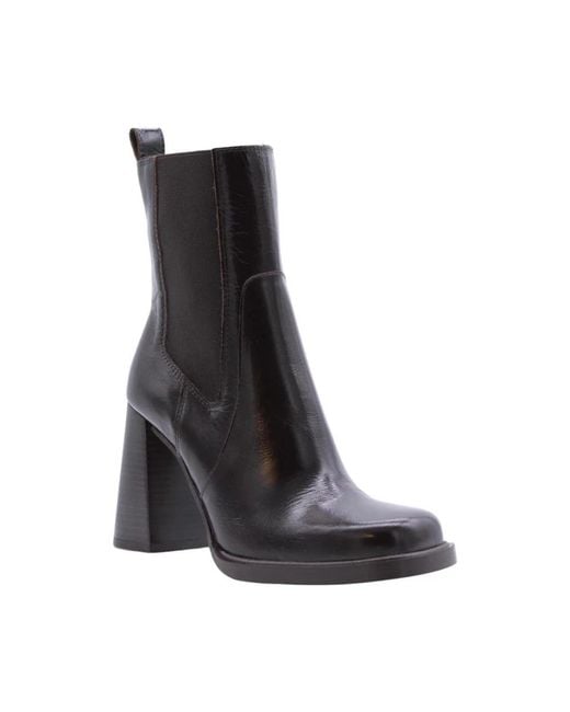 Heeled Boots Bronx en coloris Black