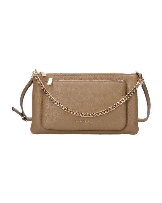 Michael Kors Natural Cross Body Bags
