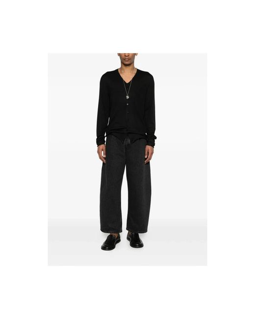 Isabel Benenato Black Cardigans for men