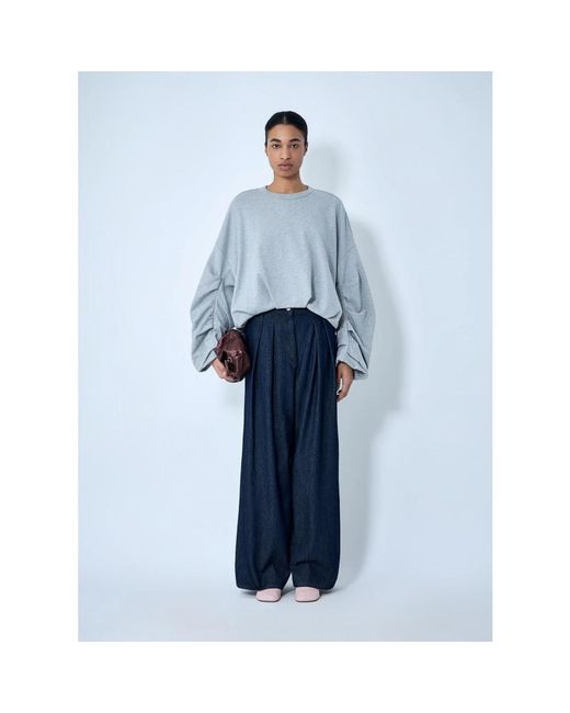 Dries Van Noten Blue Sweatshirts