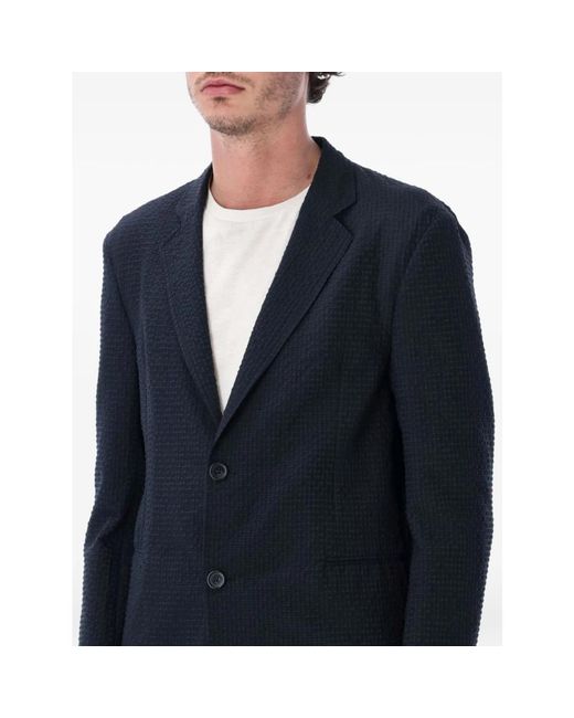 Emporio Armani Blue Blazers for men