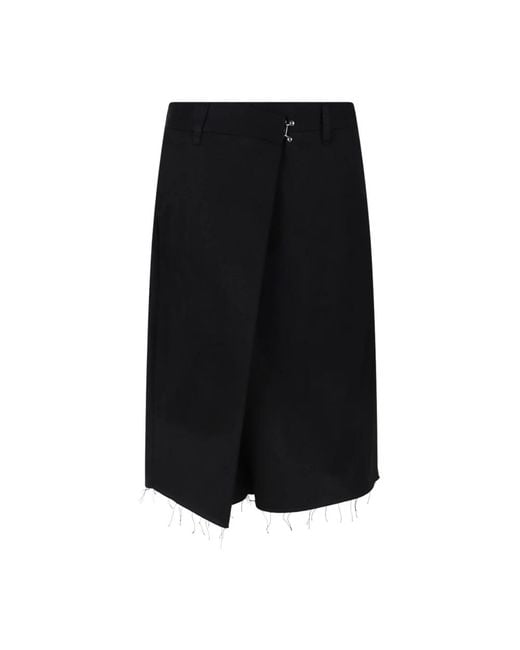 Maison Margiela Black Bermudas