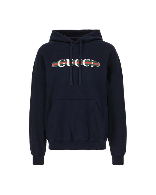 Gucci Hoodies in het Blue voor heren